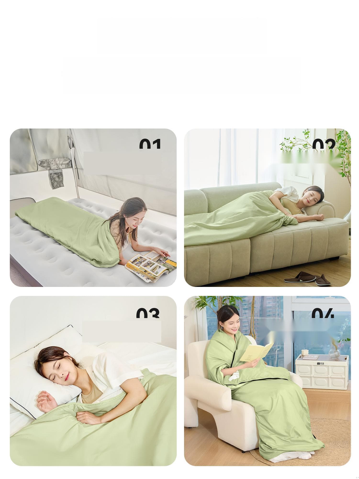 여름용 경량 휴대 침낭 — 한낮 더위 대책만큼 밤 기온 대비도 필요한 6~8월 캠핑