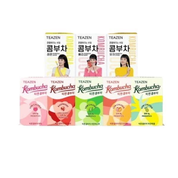 티젠 콤부차 혼합 80스틱 대용량 묶음 구성 예시 이미지