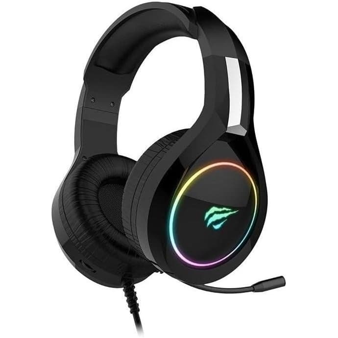 50mm 드라이버 RGB 게이밍 헤드셋 USB 및 3.5mm 지원 PC 노트북 콘솔 호환 제품 이미지