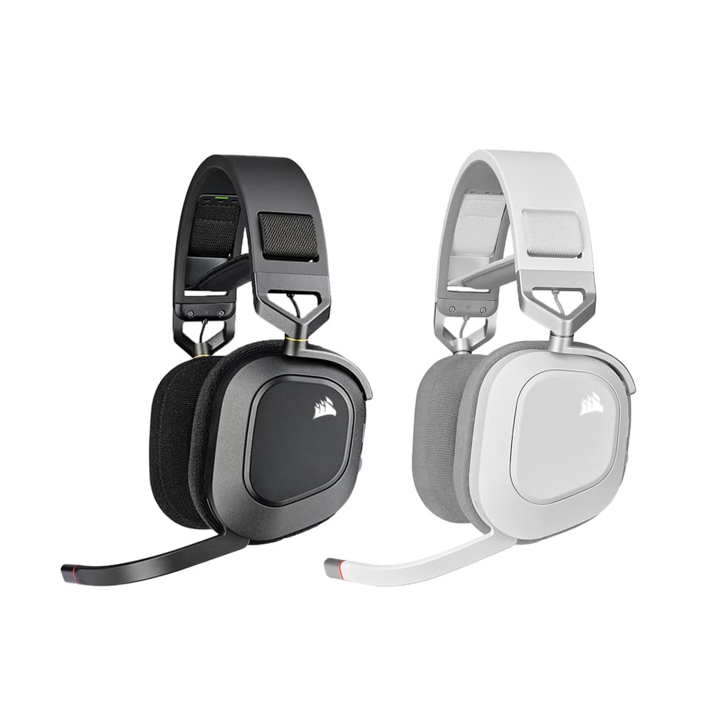 커세어 HS80 RGB WIRELESS 게이밍 헤드셋 RGB 라이팅 제품 이미지