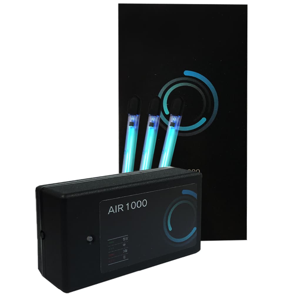 AIR1000 SMART 에어컨 악취 제거 자외선 살균기 애프터블로우 차량 설치형 제품 이미지