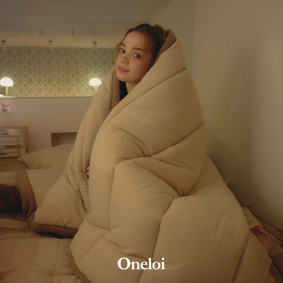 오넬로이 에코 옥수수솜 냉감 알러지케어 여름 차렵이불 단품 싱글