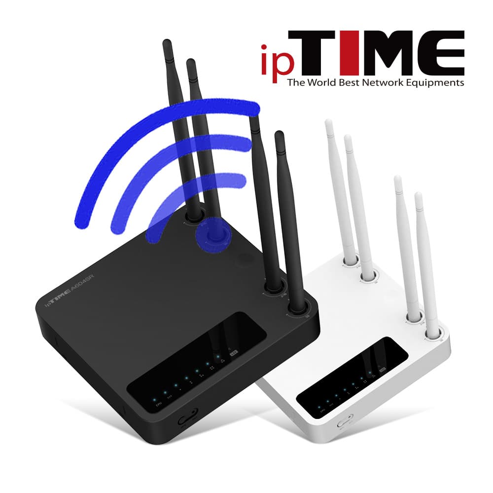 ipTIME 이지메시 에이전트 지원 유무선 공유기 원룸 자취방용